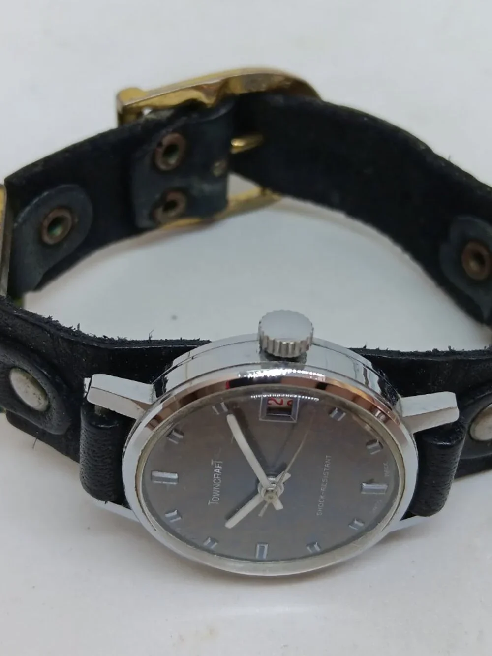 VINTAGE 1970s TownCraft [JC Penney] Women's 29mm Manual Wind Swiss Watch *READ*